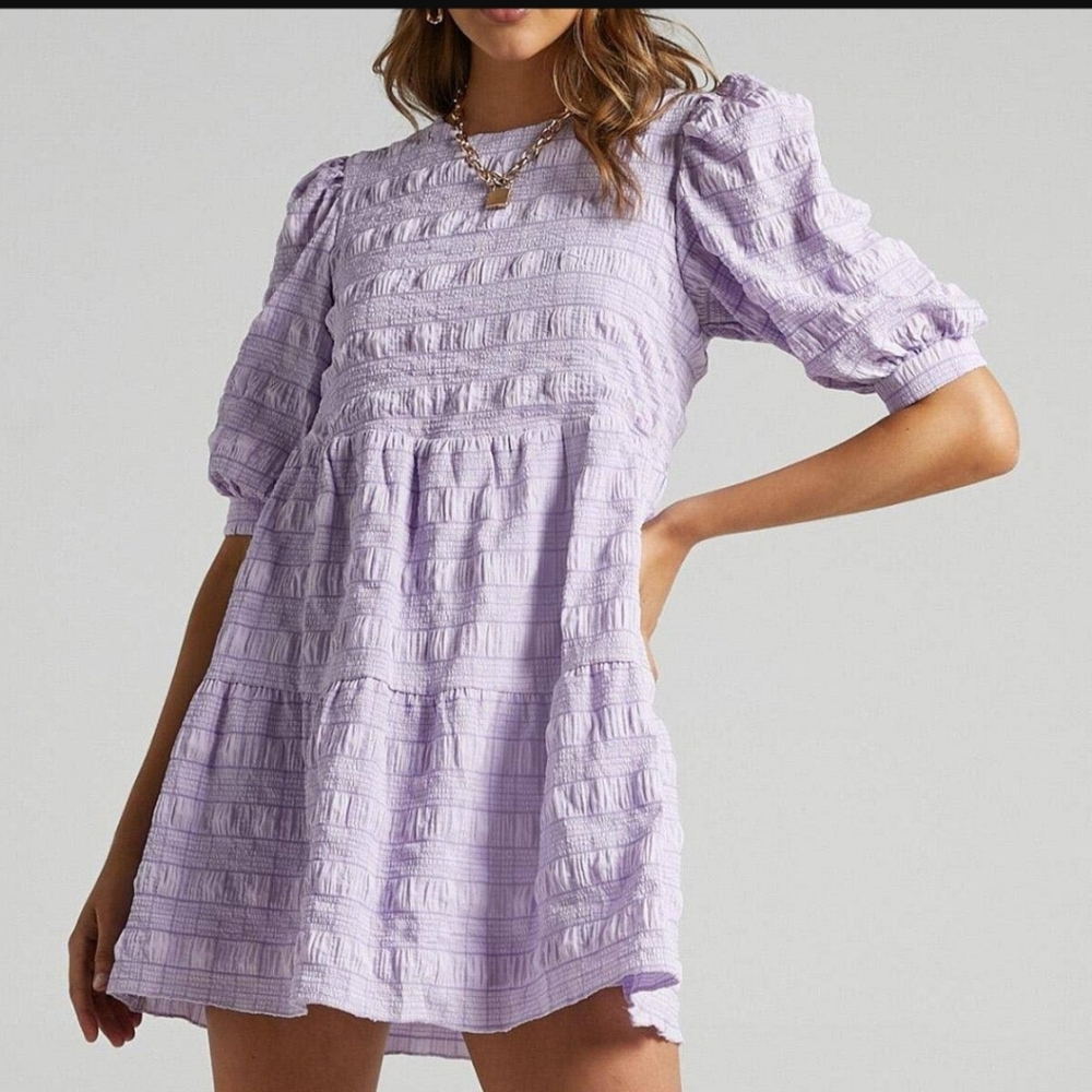 Showpo purple mini dress